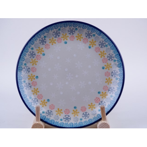 Bunzlau ontbijtbord opstaande rand 20 cm * 086-2713 *